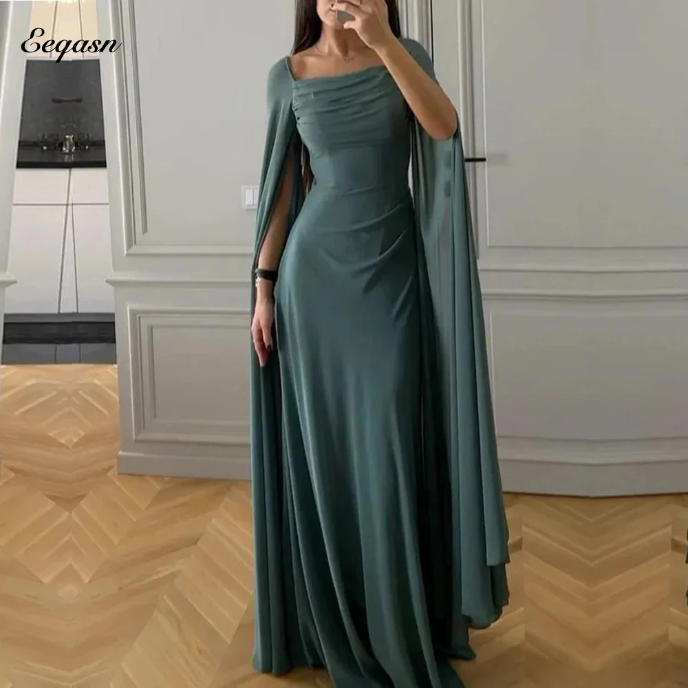 

Princess Evening Dress with Shawl Strapless Long A Line Dress For Wedding Guest Elegant Formal Party Gown Women Customized