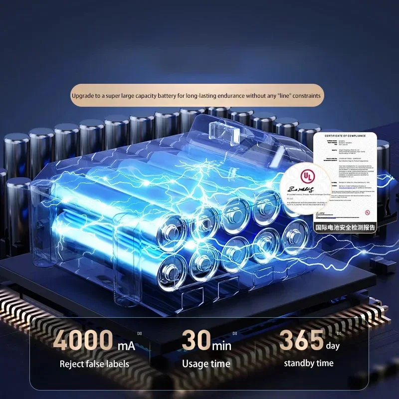 1290000Pa Car Vacuum Cleaner Powerful Cleaning Machine Strong Suction Handheld  Car  Portable Wireless Cleaner