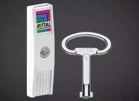 New original RITTAL Cabinet lock TS8611.370 8611370 Control cabinet door lock matching key