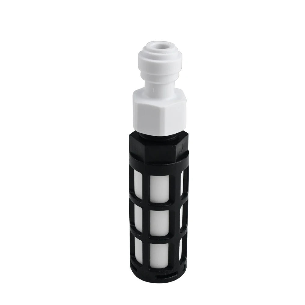 

10pcs Quick Fitting Connector Self Priming Filter with PP Cotton for Water Pump Misting System 6.35mm 8mm 9.52mm Sizes Available