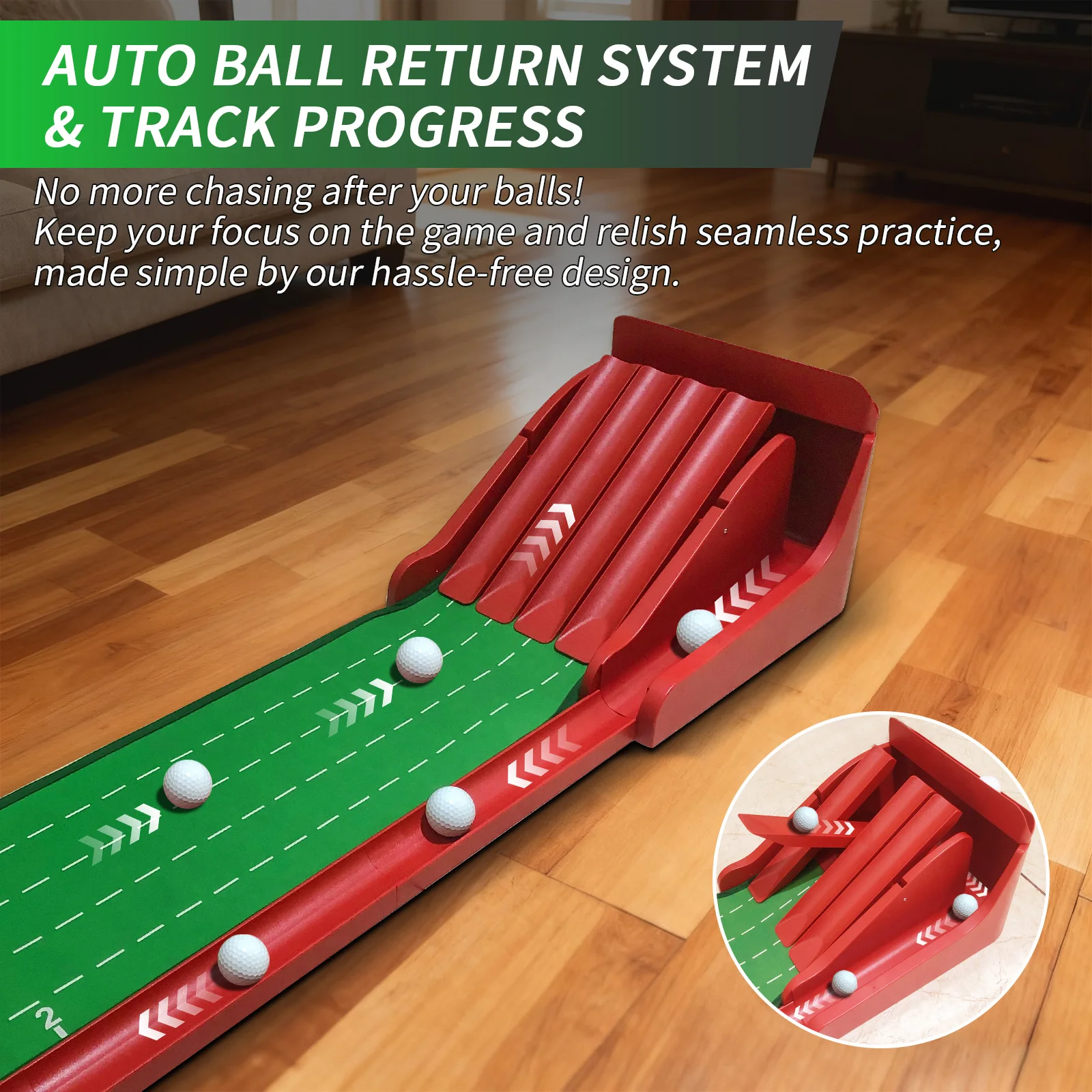 골프 퍼팅 그린 실내 매트 휴대용 퍼팅 매트 4트랙 플 - Golf Putting Mat 리뷰 및 가격