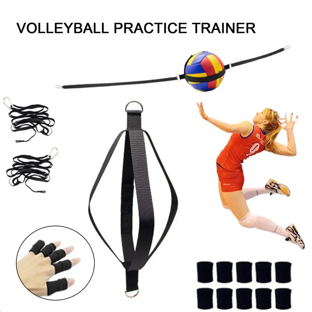 

1 Set Volleyball Practice Trainer Professional Fasten Tape Design Volleyball Spike Training Equipment Aid Set Sports Supplies