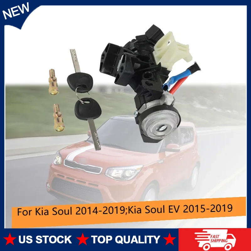 

Ignition Switch with 2 Keys Assembly 81910-B2100 For Kia Soul 2014-2019
