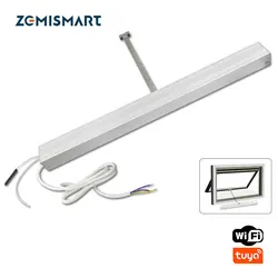 Zemismart WiFi Motorized Window Opener Electric Chain Tuya Smart Life APP Alexa Google Home Control 110v 240v