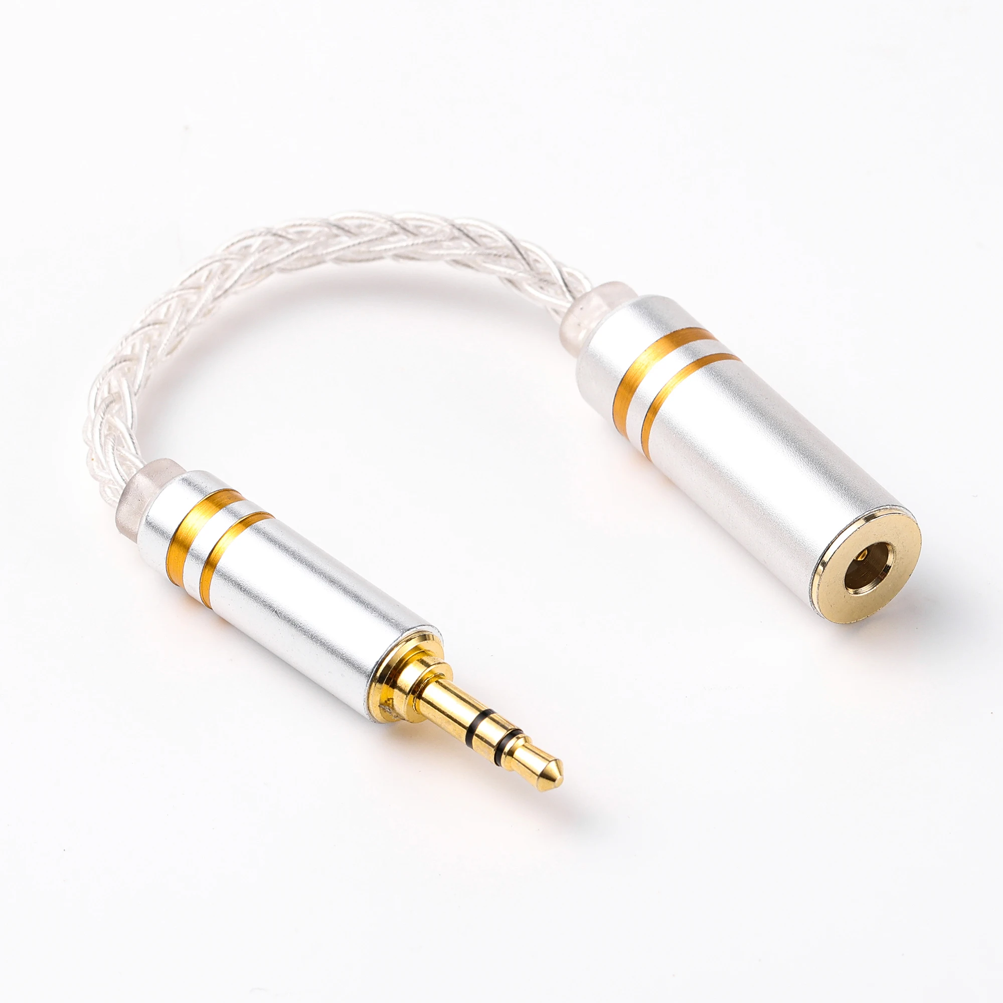 Seiko aluminum alloy pure copper 4.4 female to 3.5mm male 4.4 balanced female to 2.5mm headphone conversion cable