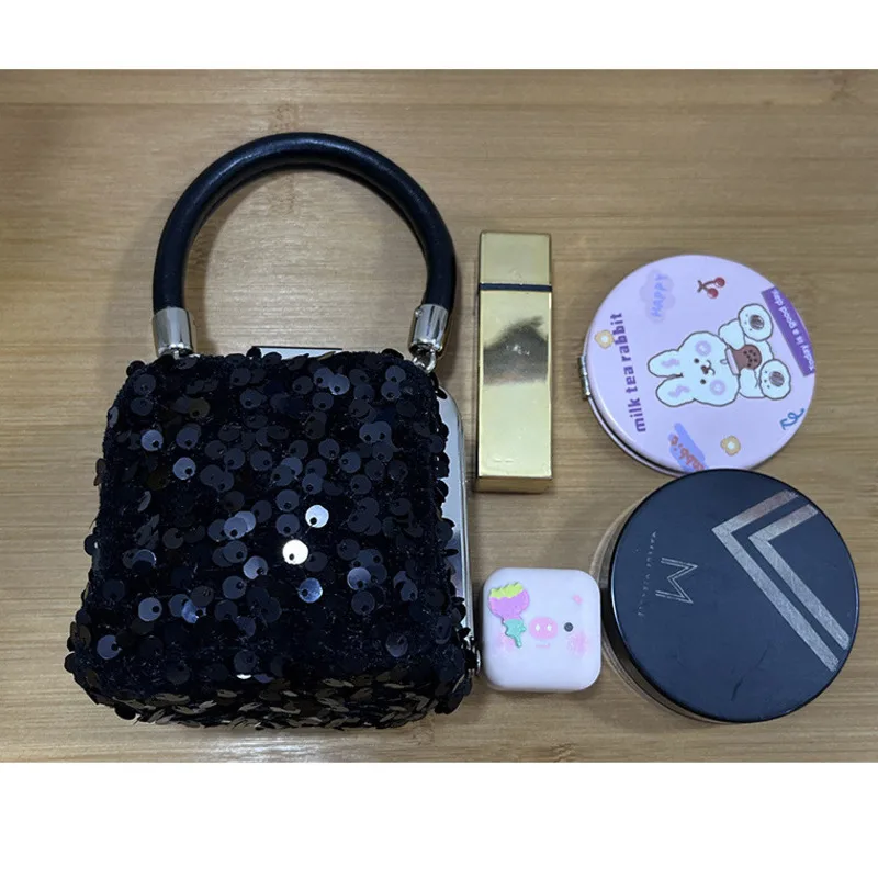 KK 2024 New Texture Small Square Women\'s Mini Cute Women\'s Chain Lipstick Handbag Crossbody ladies bag сумка pinko