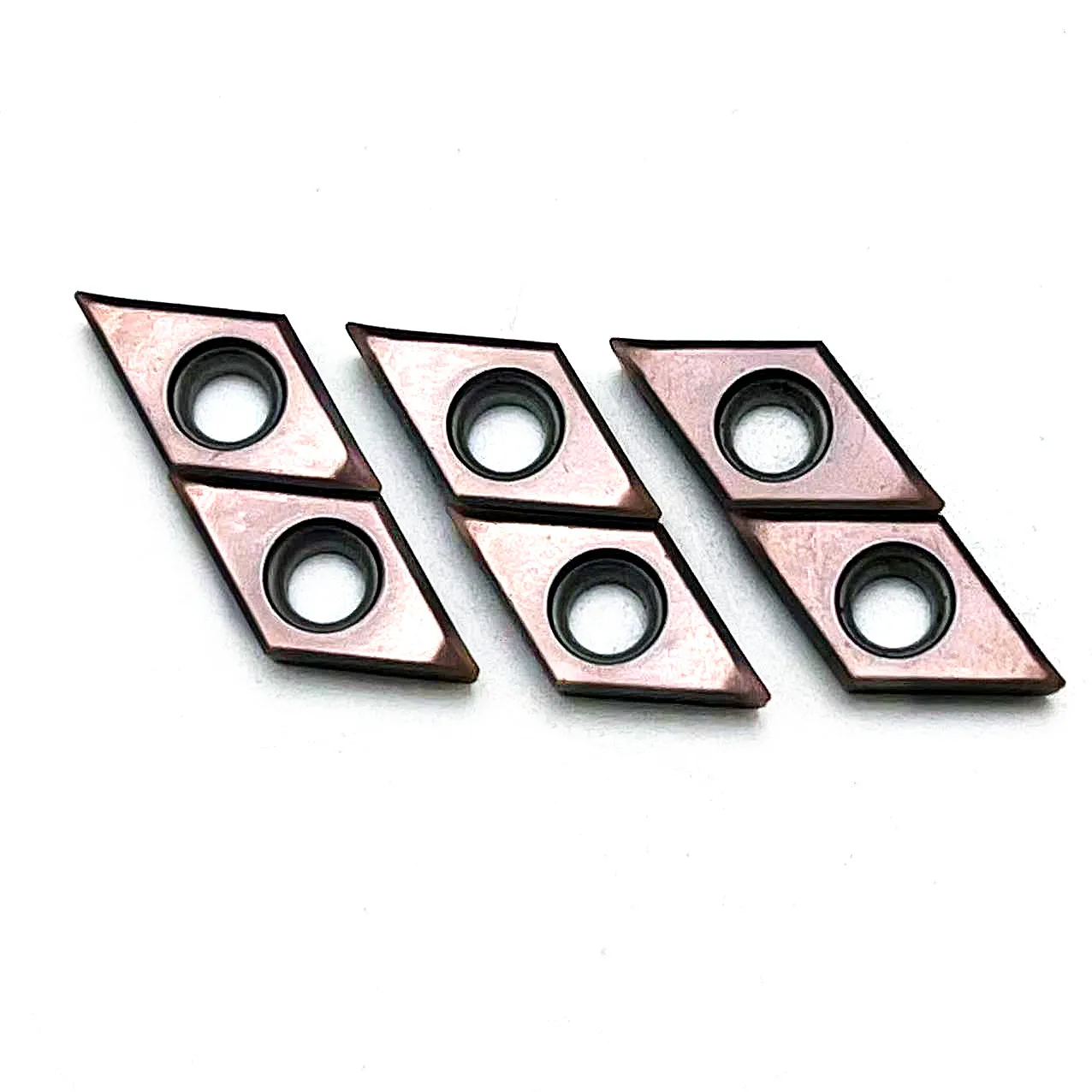 DCGT070202-ML KT8060 Sisipan Balik Aluminium Asli Pemotong Bubut CNC Alat Pengolahan Aluminium untuk Pemegang Alat Putar SDJCR