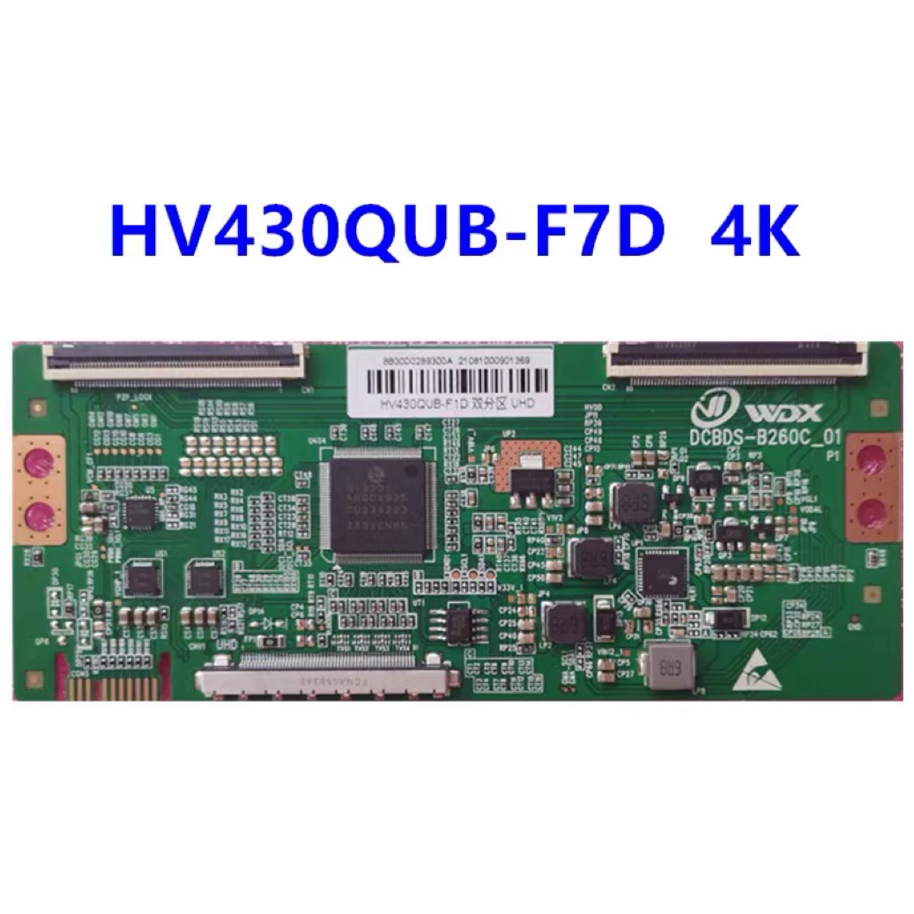 New Upgraded for BOE Logic Board HV430QUB-F7D 4K Supports Single and Dual Partitions