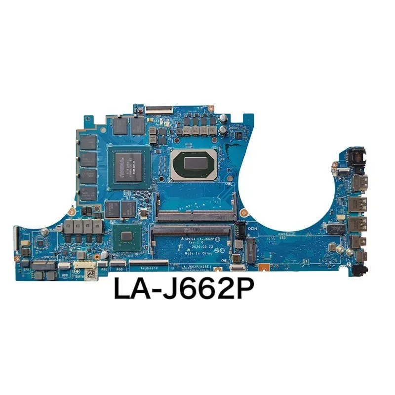 For HP 15-DH Laptop Motherboard GPC54 LA-J662P M08274-001 M08274-601 M01318-601 M01318-001 Mainboard 100% Tested OK Fully Work