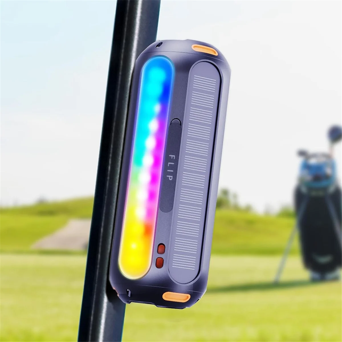 

2025+Magnetic Bluetooth Speaker,Golf Speaker with Solar Charging,Outdoor Waterproof Portable Wireless,for Golf Cart Hiking