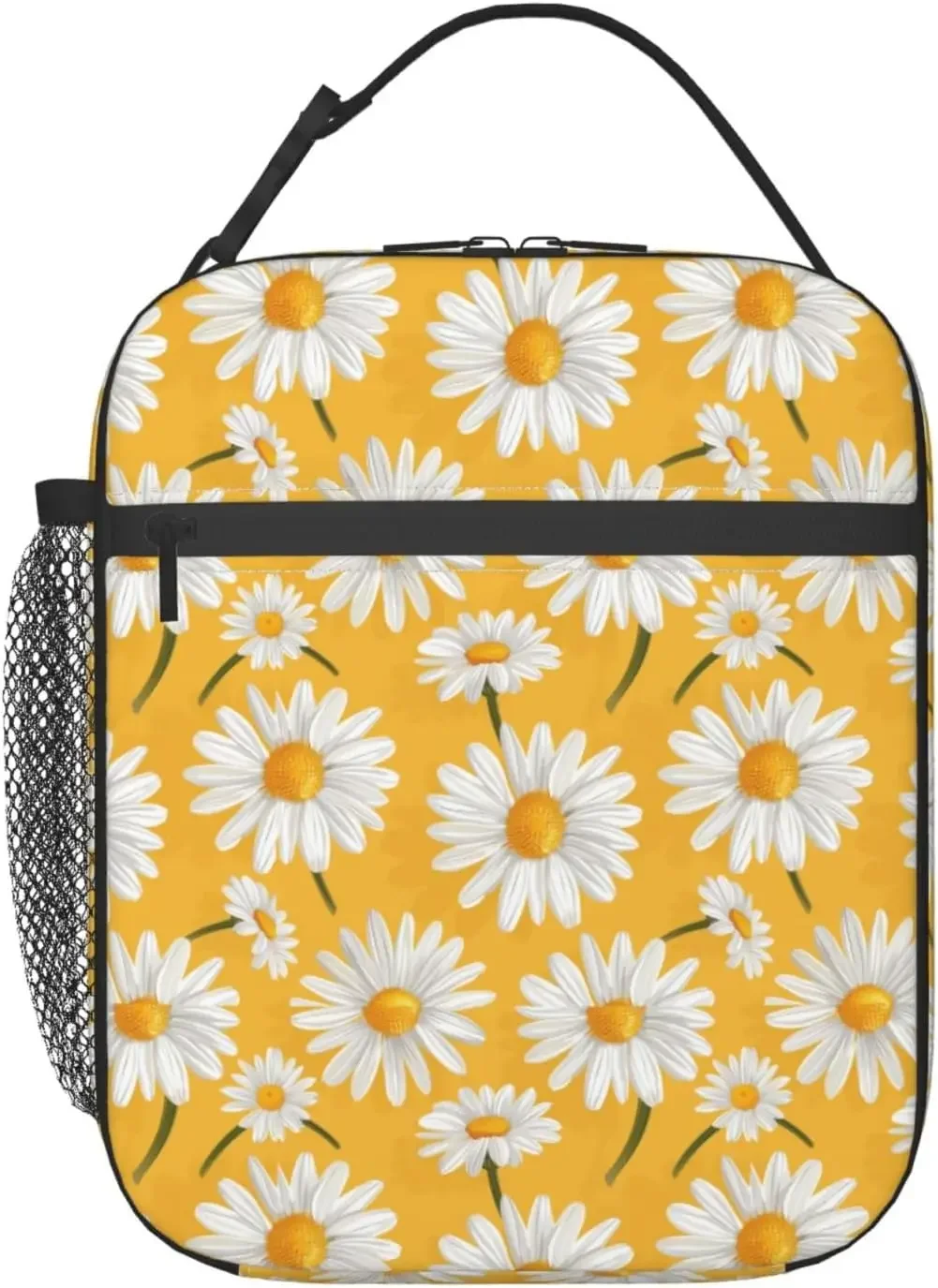 حقيبة غداء معزولة من OSAM SPACE للبالغين، صندوق غداء قابل لإعادة الاستخدام، حقيبة تبريد محمولة، حاوية غداء كبيرة لنزهة العمل (أصفر