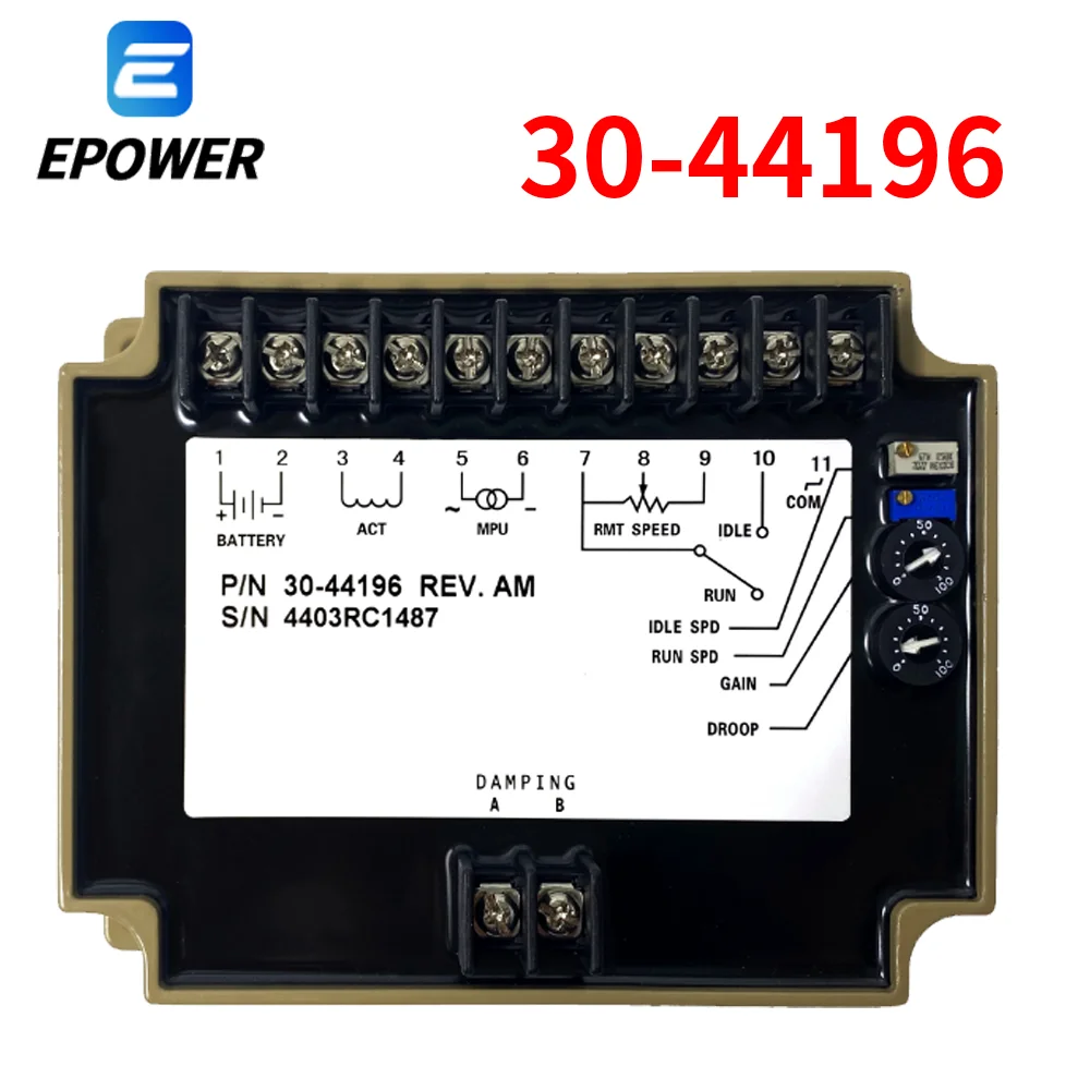 3044196 Diesel Generator Engine speed controller Governor Electronic circuit board regulator for motor alternator genset parts