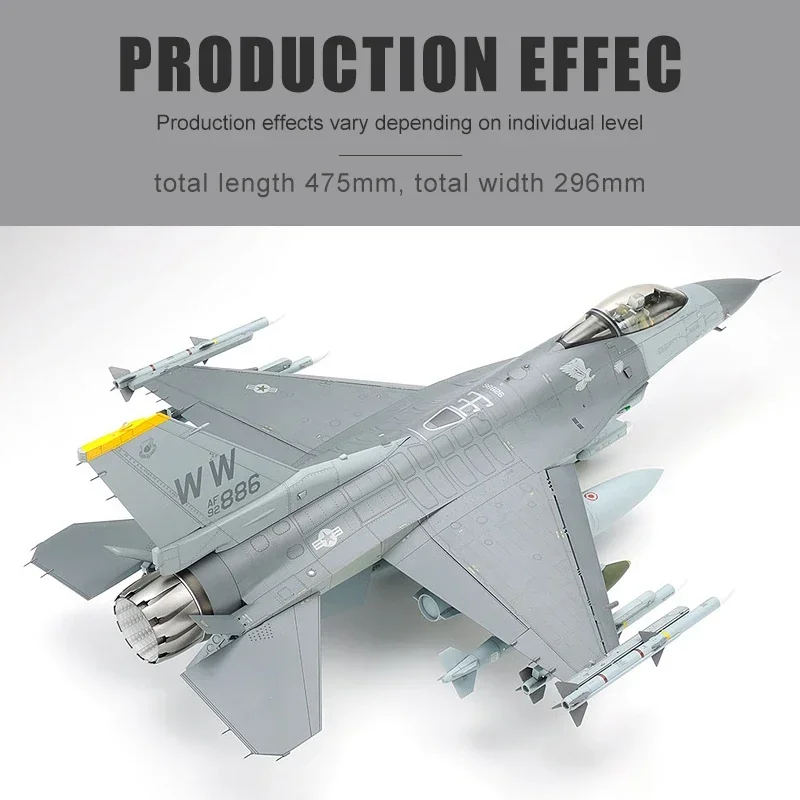 1/32 modelo de montagem TAMIYA 60315 Kit de modelo de aeronave de combate Falcon americano F-16CJ