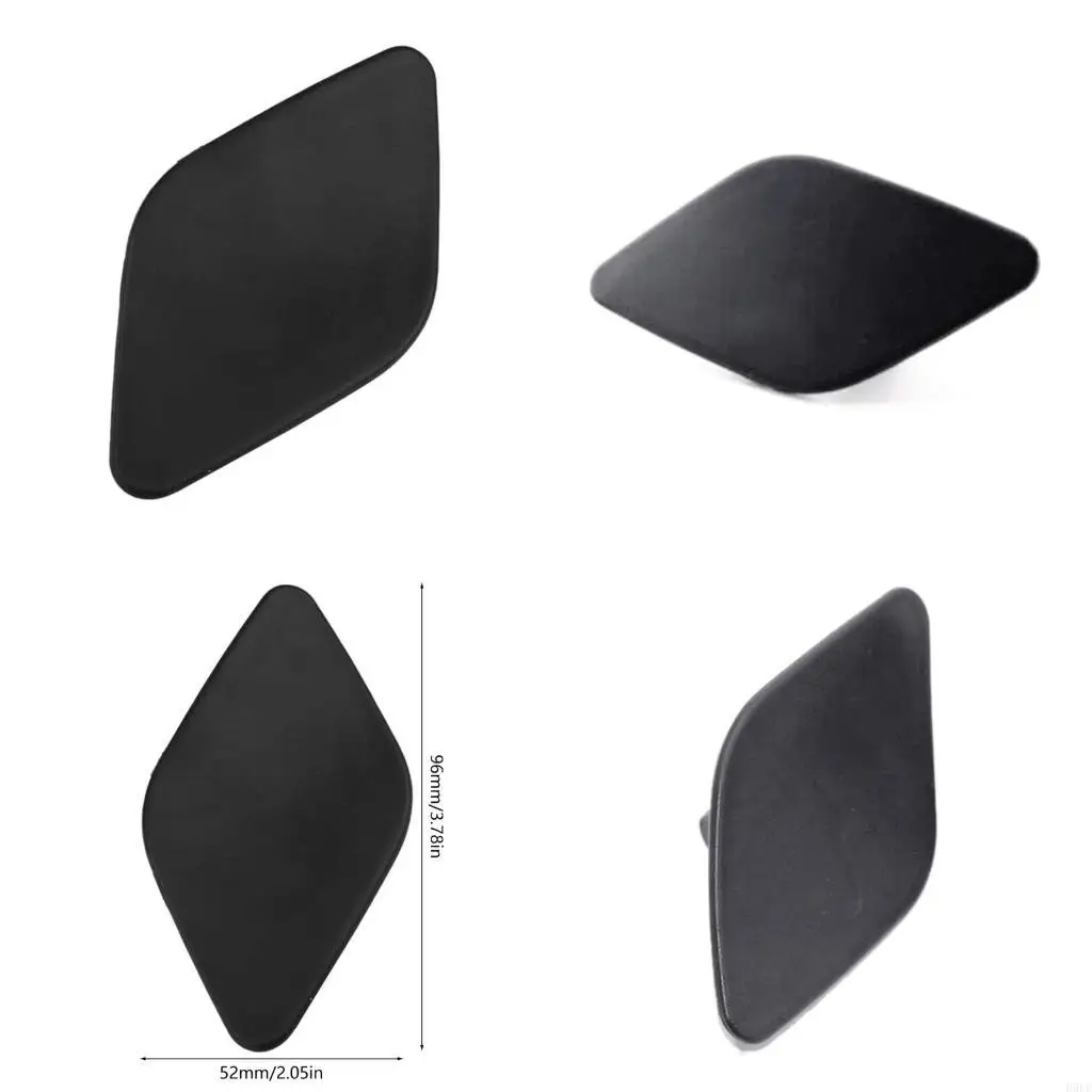 

Right Left Front Bumpers Headlight Headlamp Washer Nozzle Cover Jet Caps for E70 H9EE