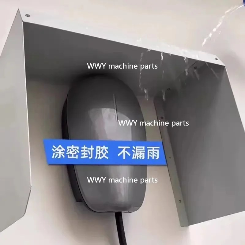 Suitable for Socket Door Locks with Stainless Steel Rainproof Metal Covers, RFID Access Control Systems, Card Readers, Doorbells