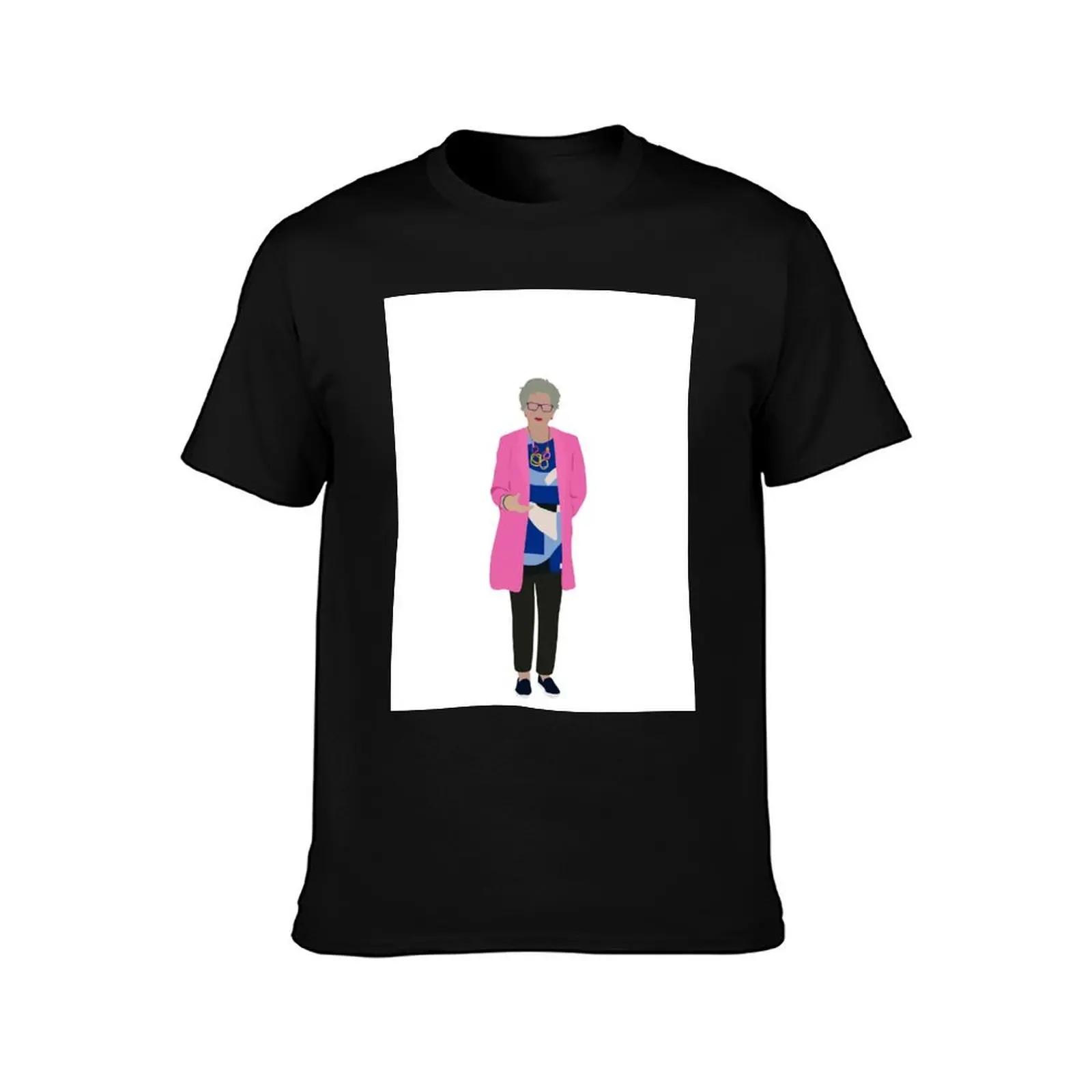 Great British Baking Show Prue Leith S7E5 T-Shirt Plus Size All Match Tee Shirt T-Shirt