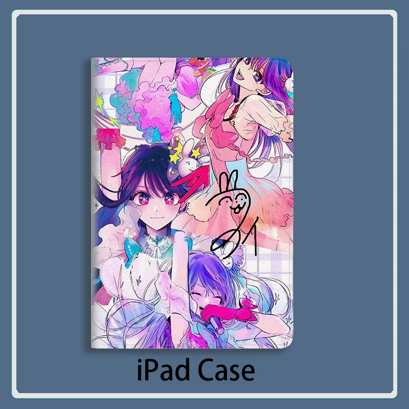 

Чехол Hoshino Ai Anime OSHI NO KO для iPad 10,2 10th 11th Air 6 5 Mini 4 7 Роскошный силиконовый чехол Pro 12,9 11 13 для iPad Air 2 3 4