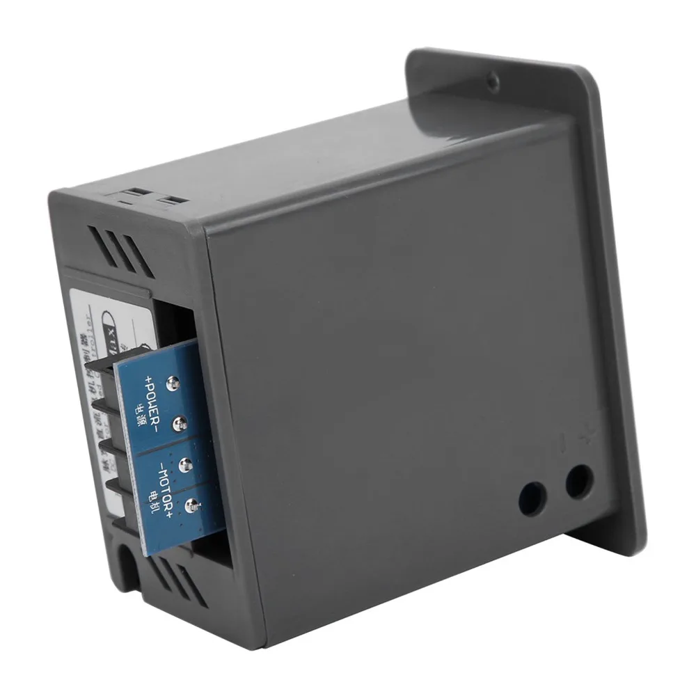 DC12-60V Input DC Brush Motor Speed Controller Forward Reverse Switch 20A Current Rating Electric Motor Speed Regulator