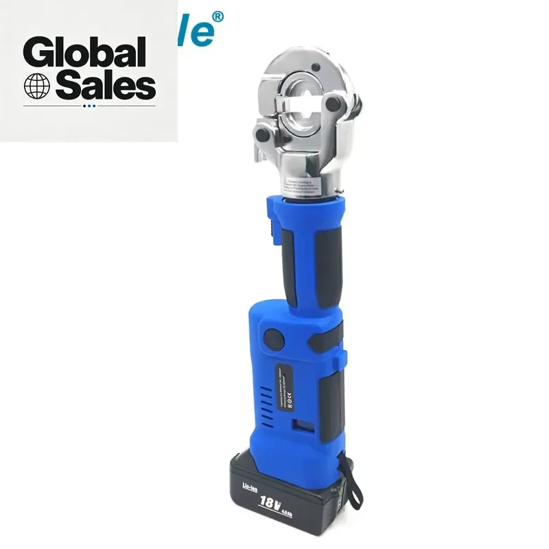Designed for professional electricians and DIY enthusiasts, the LS-300 Cordless Crimper eliminates physical strain and