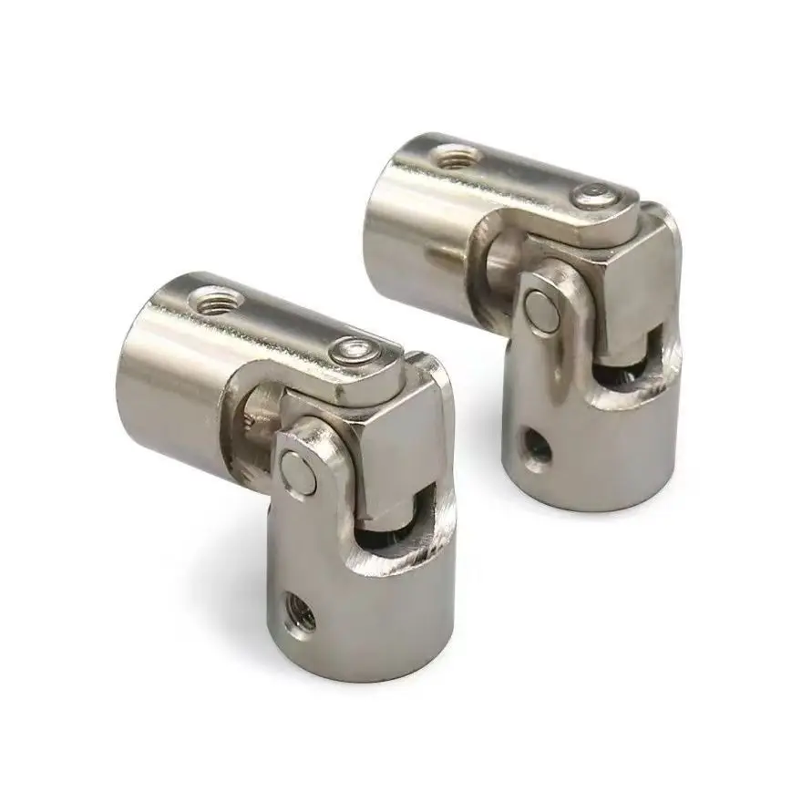 2/2.3/3/3.175/4/5-10mm Universal Joint Coupling High Torque Motor Connecting Rod Variable Diameter Conversion Rigid Shaft Sleeve
