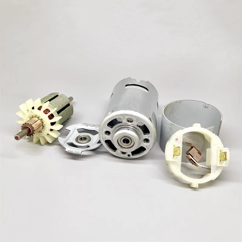 RS-887 48mm DC Motor 12V 18V 19700RPM Carbon Brush 2BB High Speed for Electric Drill Garden Tool 1PCS