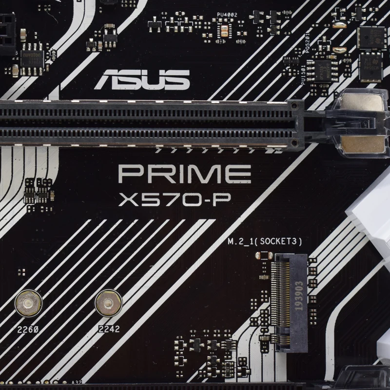 ASUS PRIME X570-P Motherboard AMD X570 AM4 DDR4 128GB M.2 SATA III ATXSupport Ryzen 9 5950X/5900X 7 5800X3D 5 5600X 5 3600 CPU - view 5