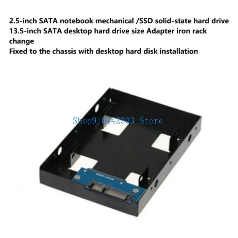 L4MD 2,5 Zoll bis 3,5 -Zoll -Festplatten -Adapter -Bracket -Konverter Cage SSD -Halterungsschale Einfache Installation für – Detail 5