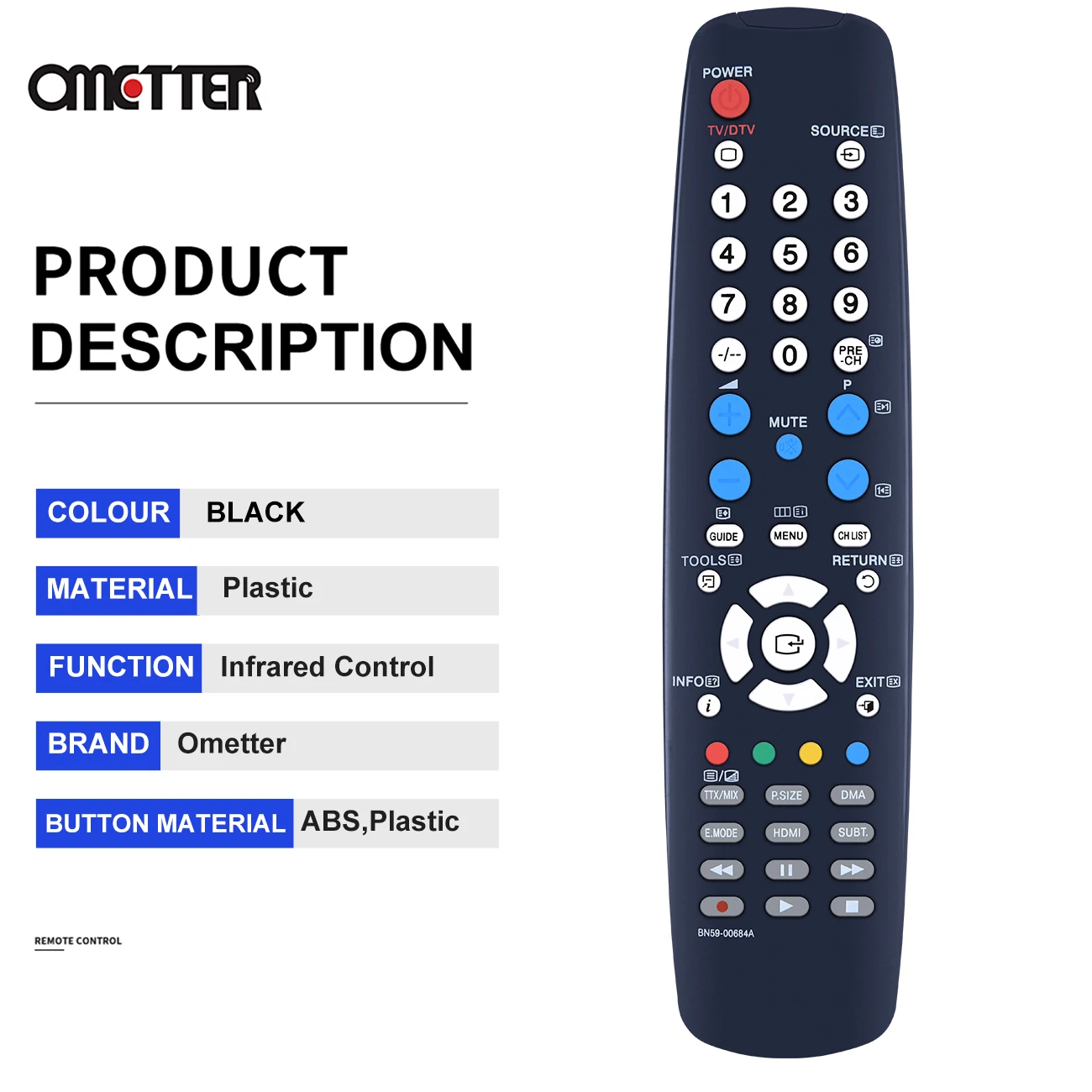 جديد BN59-00684A صالح لسامسونج التلفزيون عن بعد التحكم LE26A456C2C LE32A457C1D LE32A466C2M LE26A456C2D LE26A457C1C LE26A457C1D