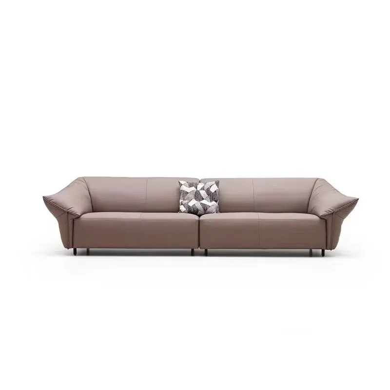 Corner Italian minimalist large apartment designer sofa Chenier