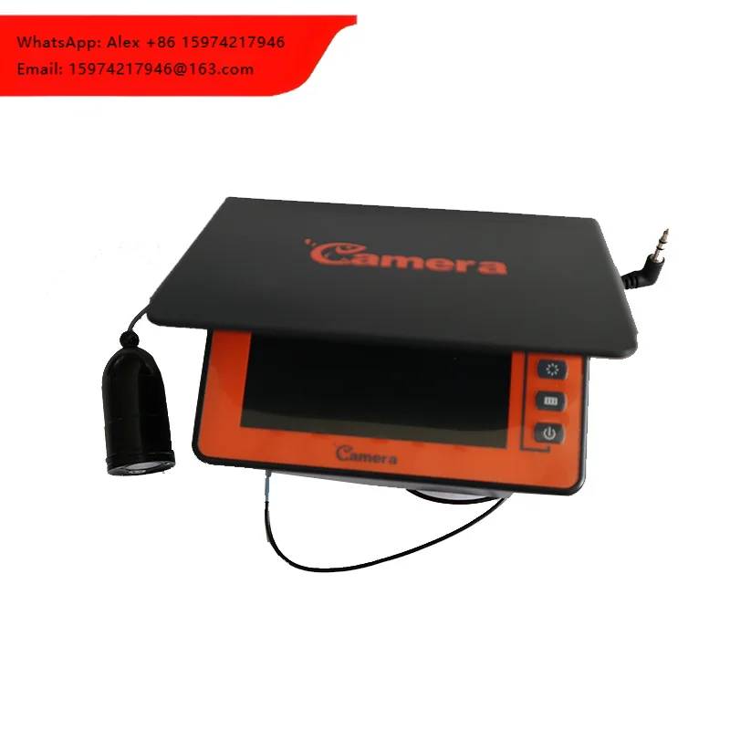 New Fishing Accessories 25m Depth TR Screen Visual Detector Outdoor Fish Finder Camera Underwater LCD Display IP68 Waterproof 6