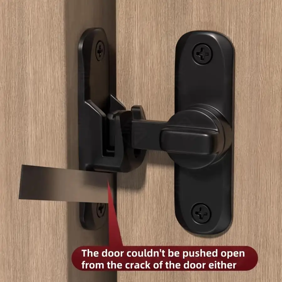 1/5/10/20/50/100pcs Heavy-Duty Security Anti-Theft Door Lock Handle, Reinforced Durable Construction, Commercial/Residential Gra