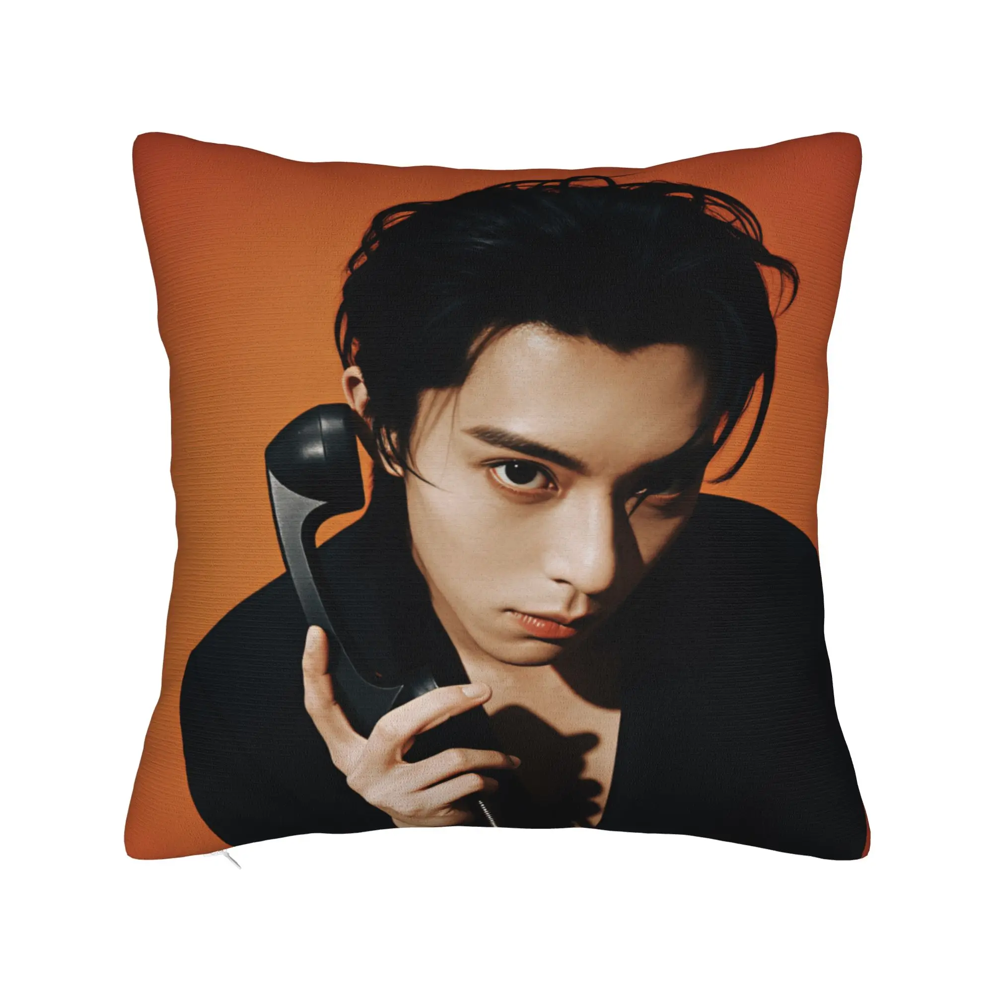 Wang Hedi Dylan Wang Actor Pillow Case  Kawaii Pillow Cover Design Pillowcases For Couch Sofa Bedroom