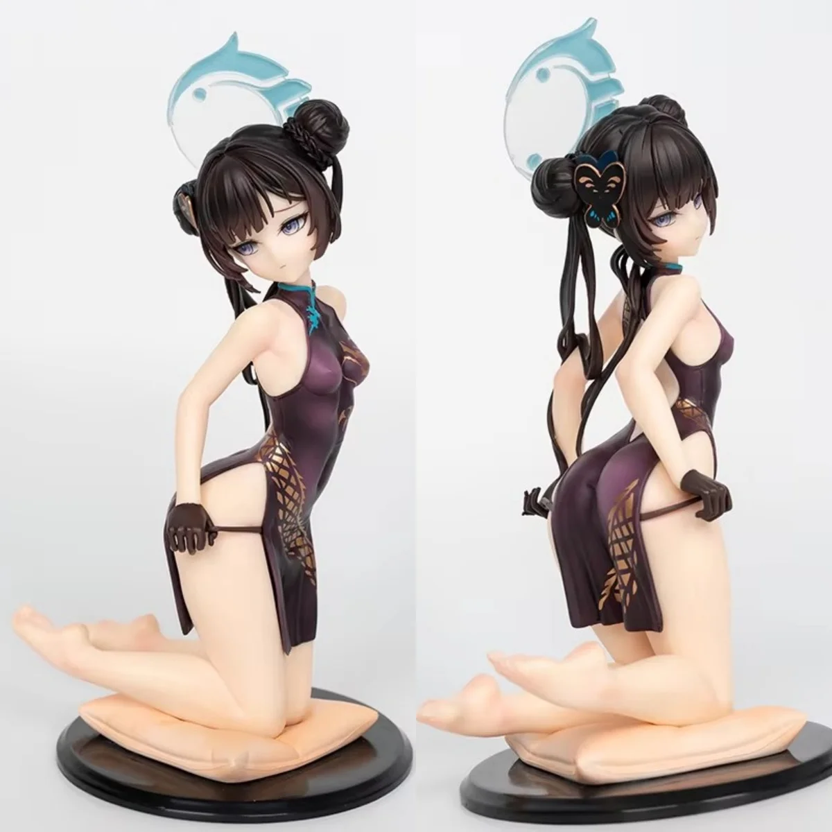 Azul 17cm archivo Kisaki Chica de Anime Asuma Toki chica conejito figura de acción Sexy Kosaka Wakamo adulto muñeca coleccionable en miniatura de juguete
