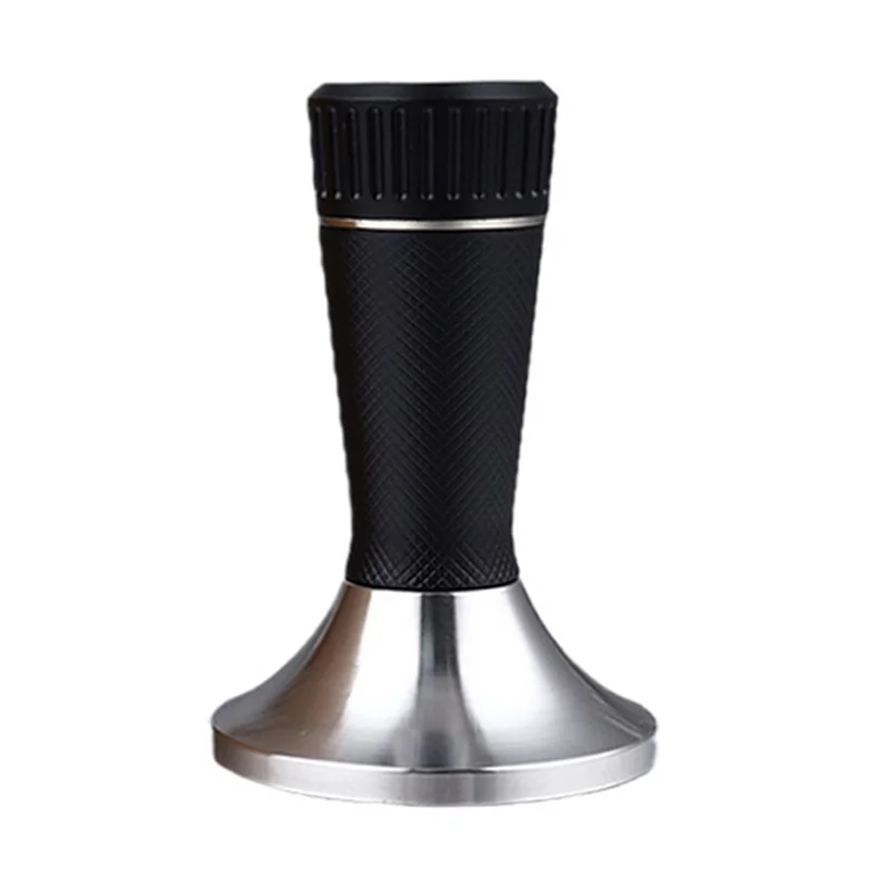 

2 in 1 Coffee Tamper and Stirrer, WDT Tool Coffee Tamper, Espresso Distributor Coffee Stirrer 5 Needles Black 58.3mm