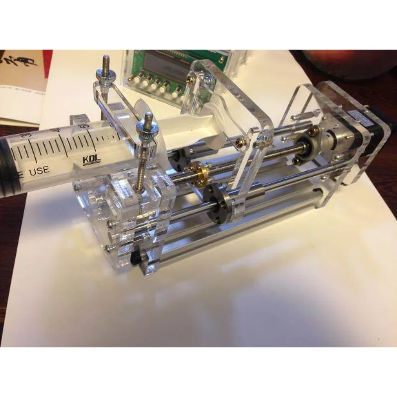 Desktop Injection Pump Syringe Propeller Laboratory Micro Pump Glue Dispenser 1ml~150ml