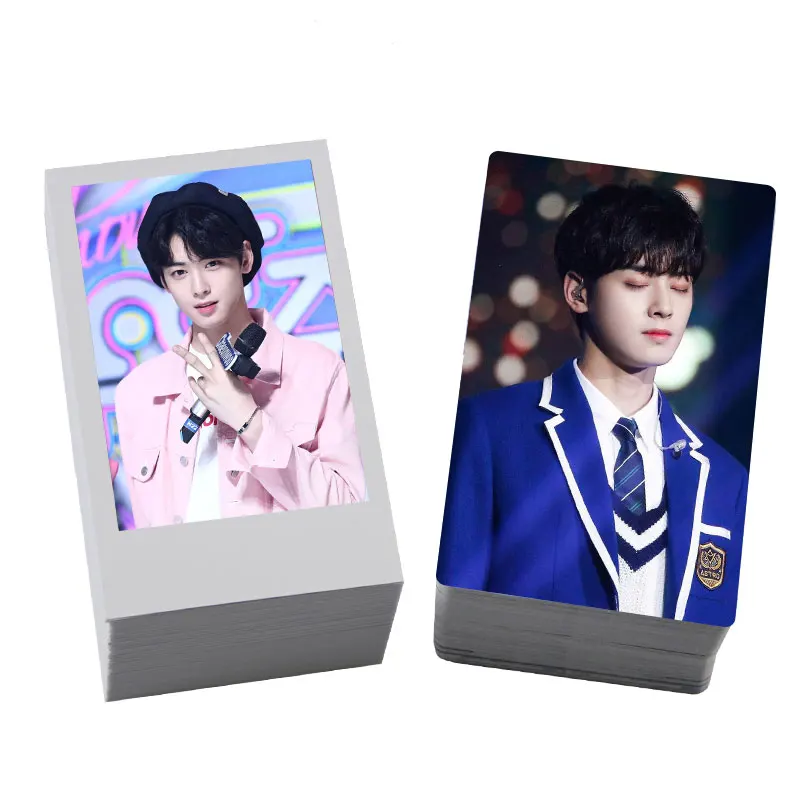 

Series1 Cha Eun-Woo Photo Mini Card Wallet Lomo Card Fans Collection Gift