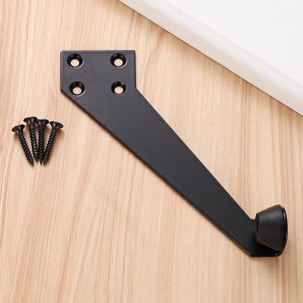 Black/Silver Door Buffer Stainless steel Water-proof Open Limiter Furniture Hinge Door Resistance Door Stopper Durable Hardware
