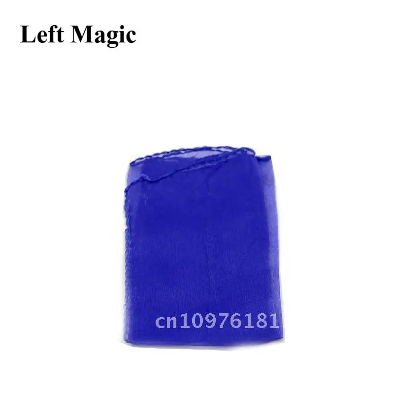 وشاح حريري ملون للخدع السحرية 60 × 60 سم دعامة سحرية قريبة أداة تعليمية تعليمية E3136