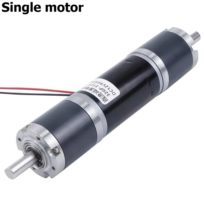 Planetary Gear Dual-axis DC Reduction Motor 32GP-31ZY, 12V/24V High-torque Variable-speed Motor
