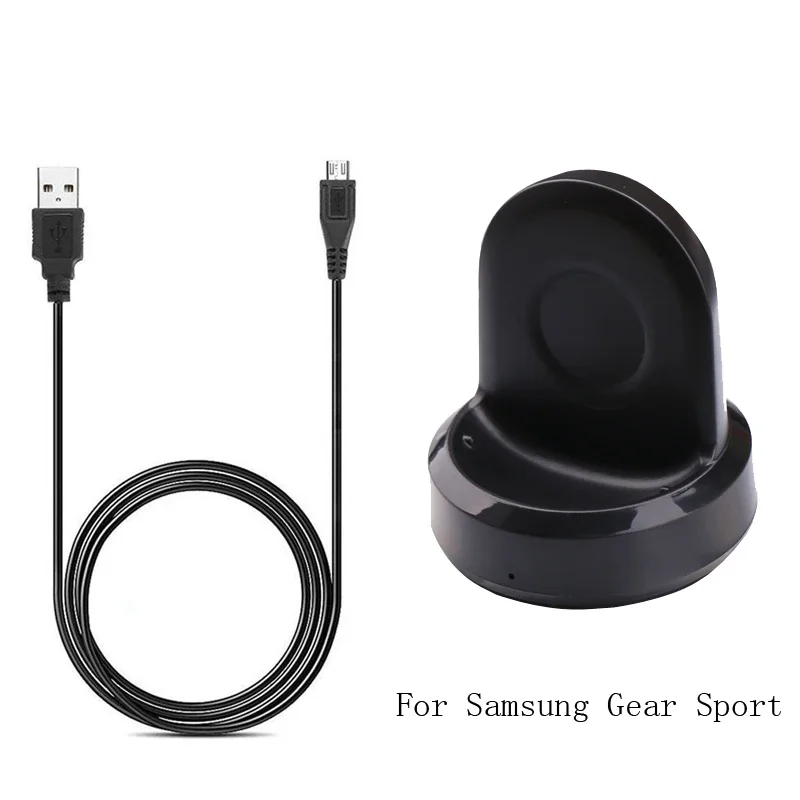 High Quality Micro USB Charging Cable Wireless Charging Cradle Dock Charger For Samsung Gear Sport (SM-R600) /S4 Smart Watch