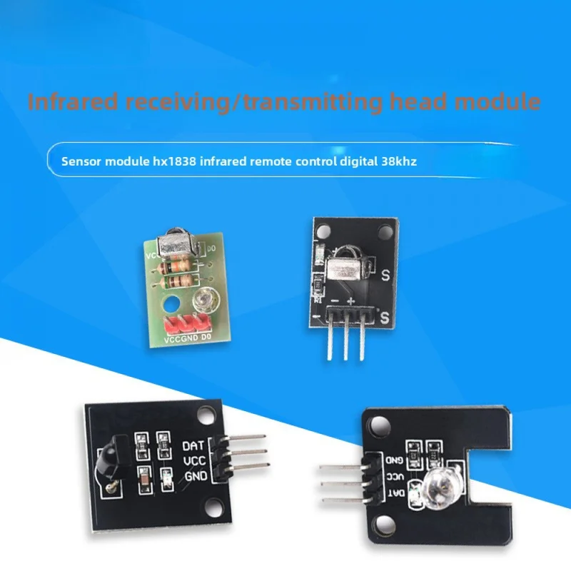 38kHz IR Transmitter Receiver Sensor Module Kit, Digital Infrared Communication Set for  Remote Control DIY,SL26111
