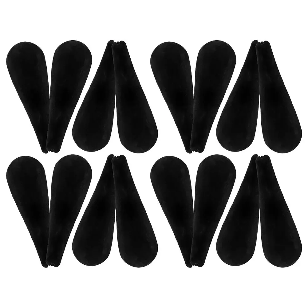 

16Pcs Flocked Hanger Shoulder Pads Wide Non-Slip Support for Suit Coat Shirt Hangers Home Store Display Use Hanger Part