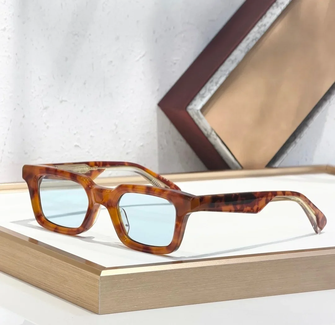 JM-CASABLANCA Top Quality Mens Sunglasses For Women Retro Trend Luxury Acetate Titanium UV400 Designer Sunglasses Frame