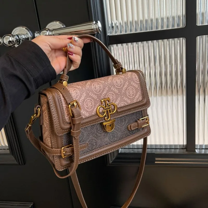 

Luxury Classic Party Shopping Diaper Bag Trendy Crossbody Handbag For Women Fashionable Textured Tote Purse