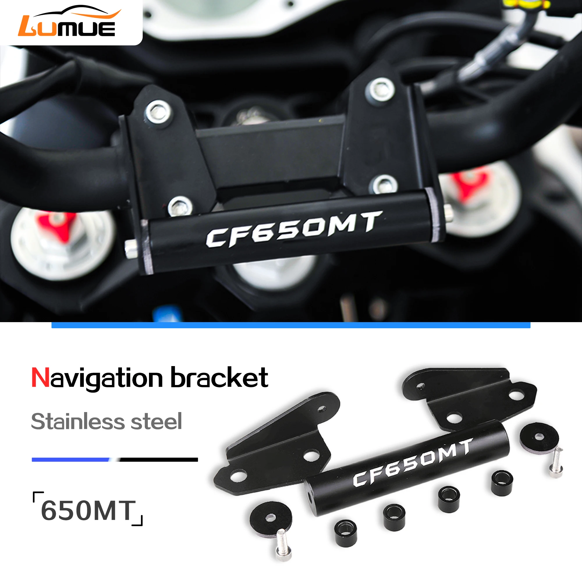 FOR CFMOTO CF 650MT 650 MT MT650 CF650MT NEW 22mm Motorcycle GPS Phone Mount Navigation Plate Bracket Holder Stand Shockproof