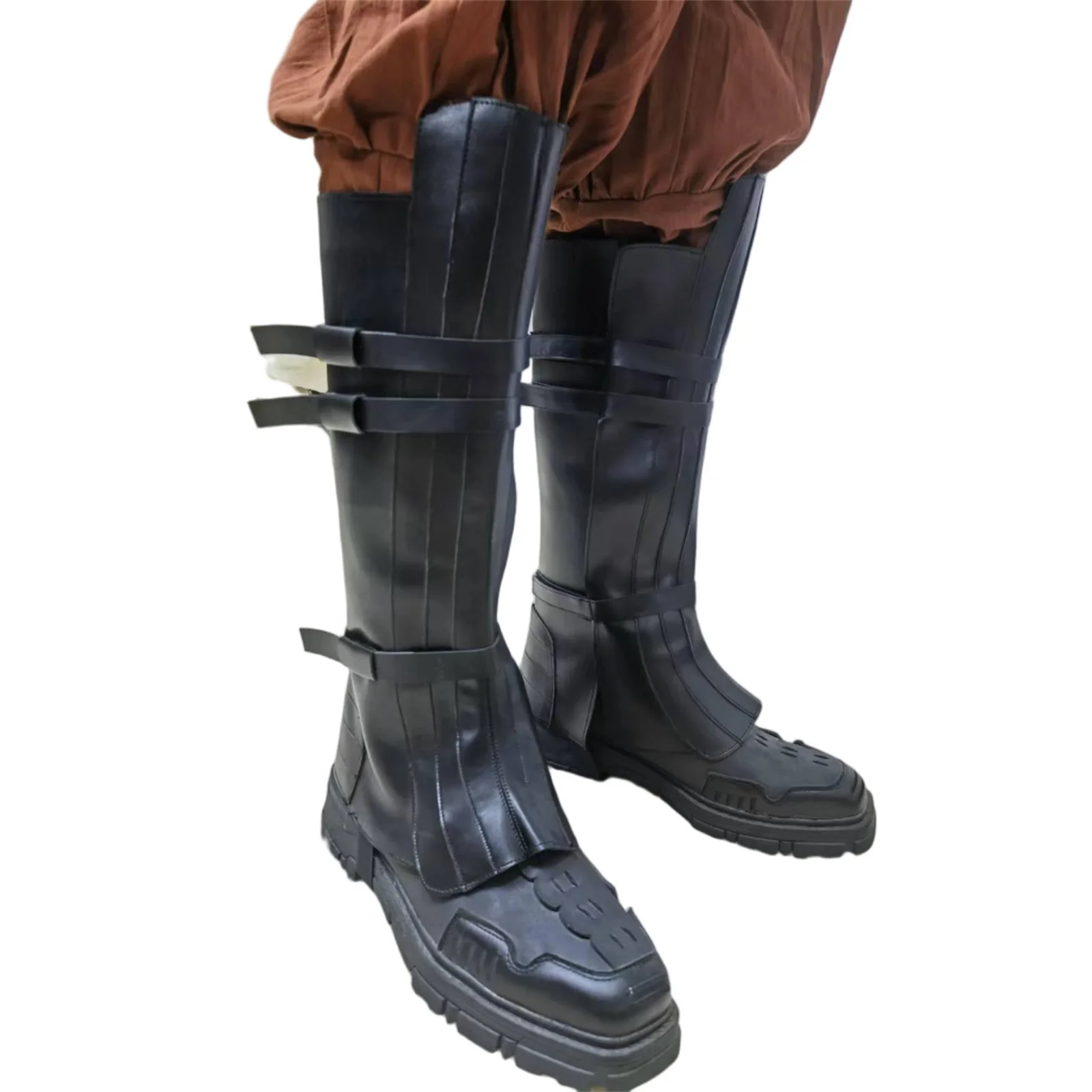 

Movie Skywalker Kylo Ren Cosplay Boot Covers Renaissance Knight Accessories Medieval Viking Pirate Boots Covers
