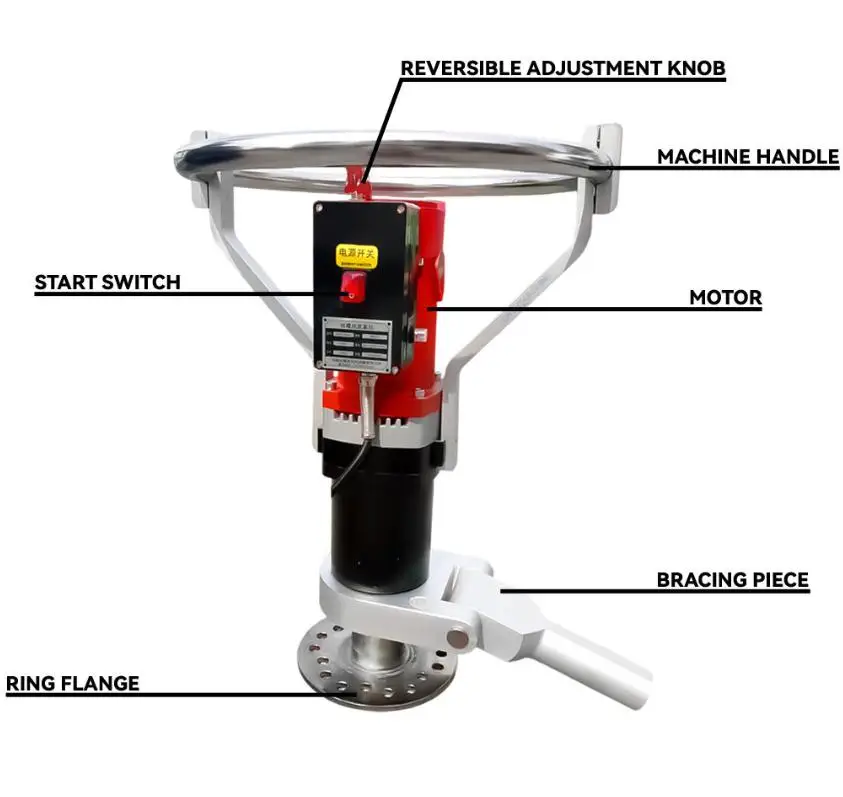 Hot sell Portable Ground Screw Driver Handle Electric Pile Driver