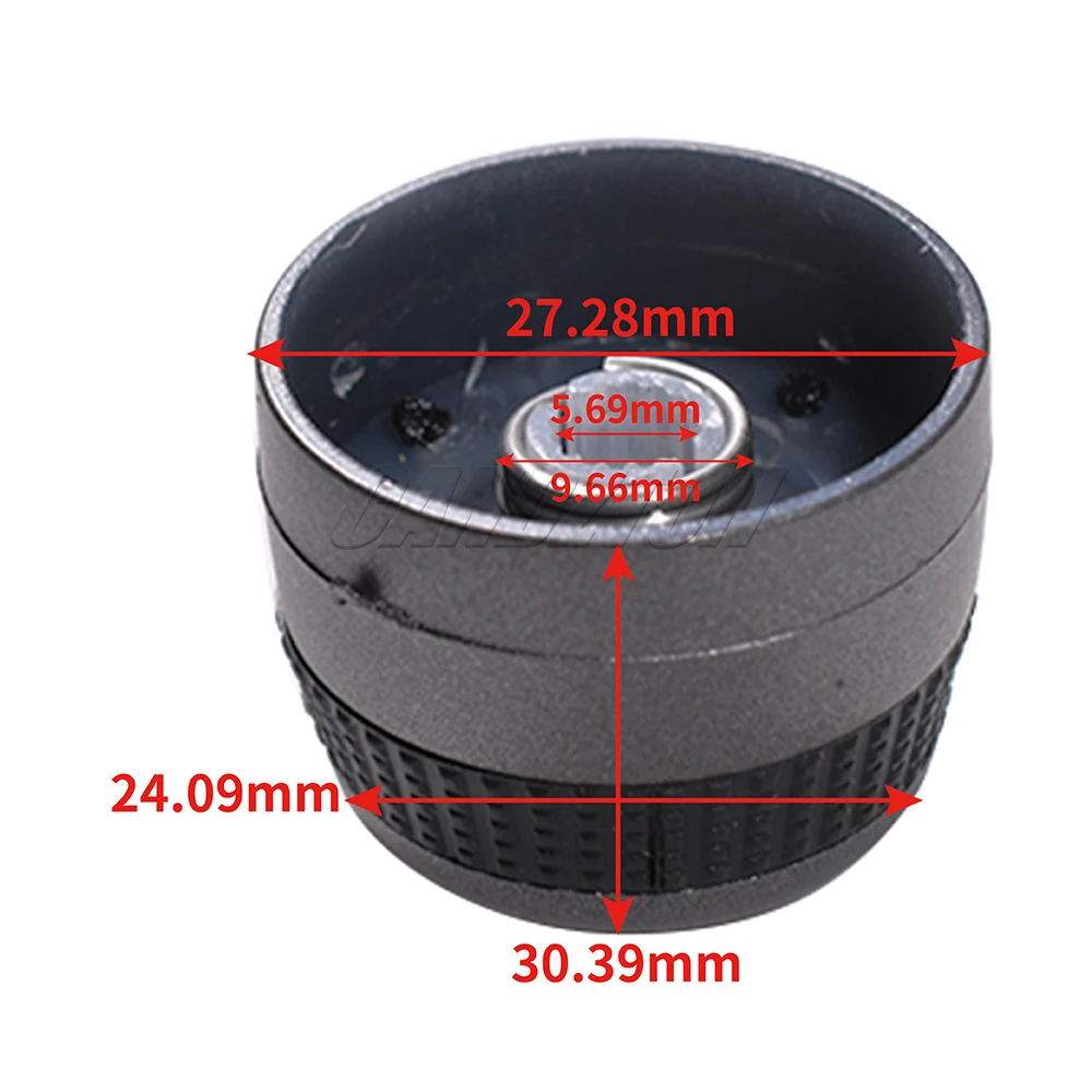 Para Holden Caprice Commodore 2011-2013 nuevo perilla de volumen de Radio ABS 92292578 agarre texturizado negro fácil instalación accesorios de coche