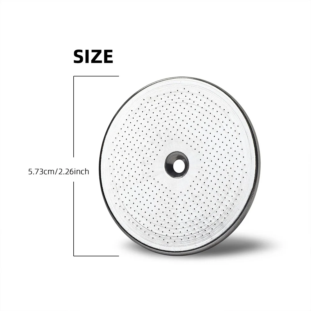 Coffee Brewing 57.3mm Stainless Steel Filter Compatible With CARIMALI 14.00362 Robust Stainless Steel Construction