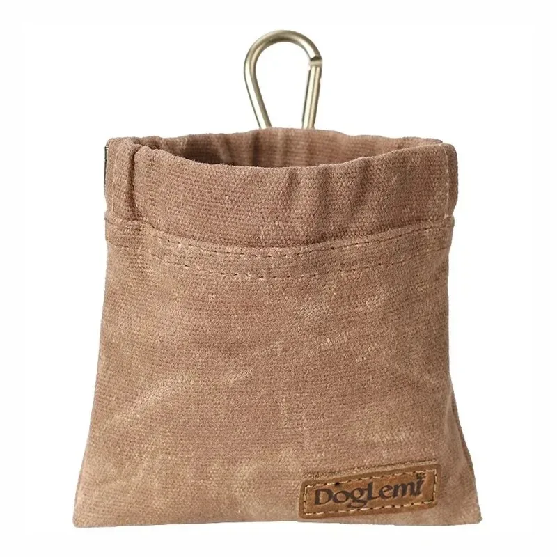 Portable Dog Training Snack Bag Outdoor Travel Pet Treat Pouch Oil Resistance Durable Food Dispenser Dog Accessories